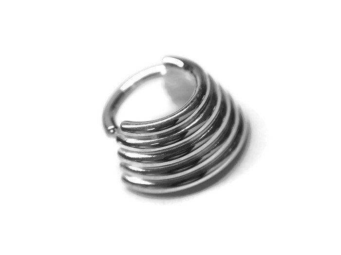 5 Stacked Tapered Septum Ring