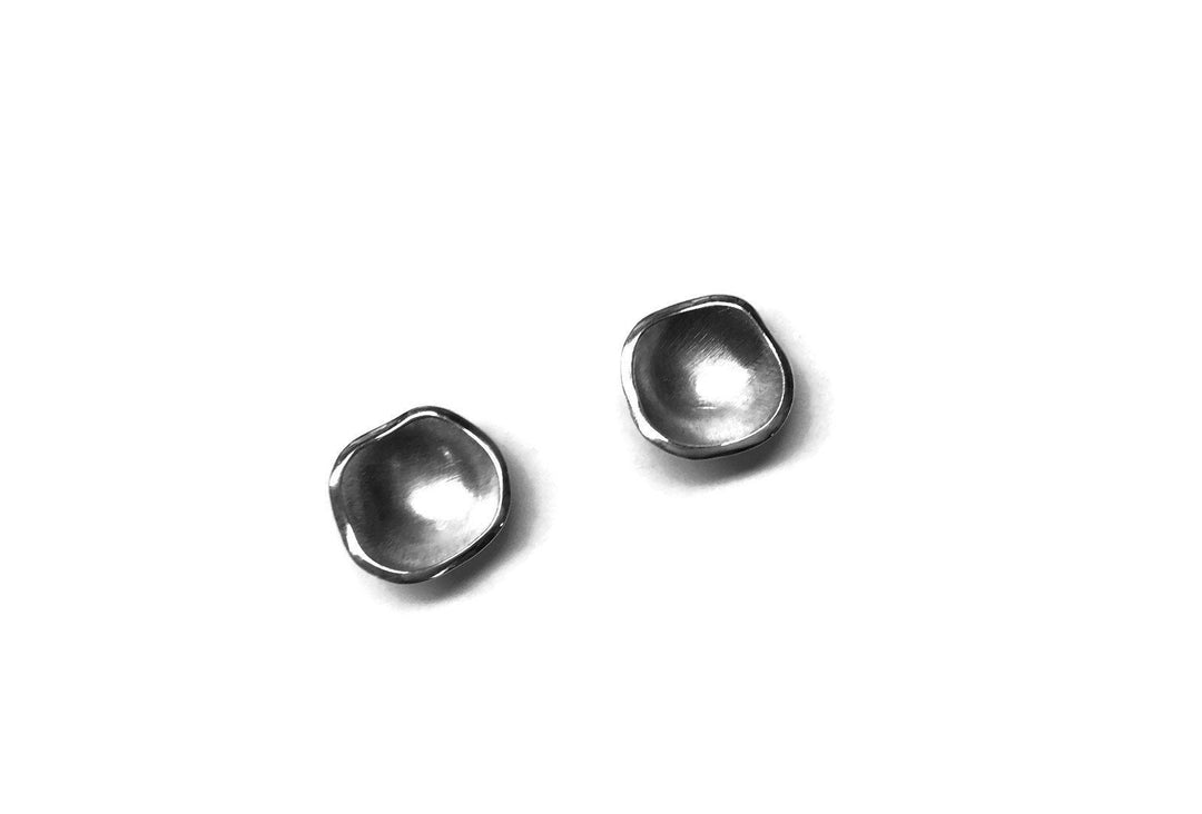 Concave Wavy Cup Earrings