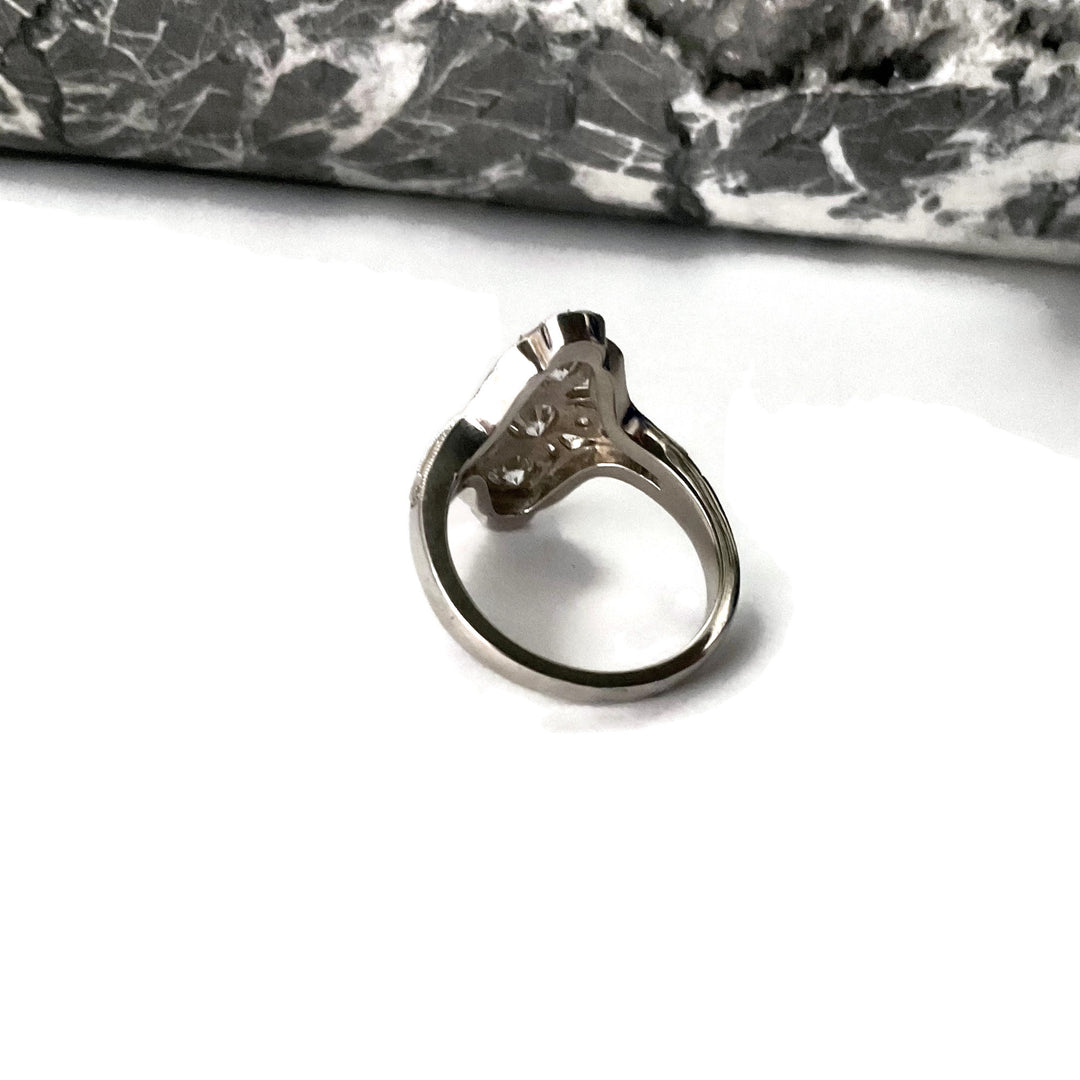 Deco Style Diamond Ring