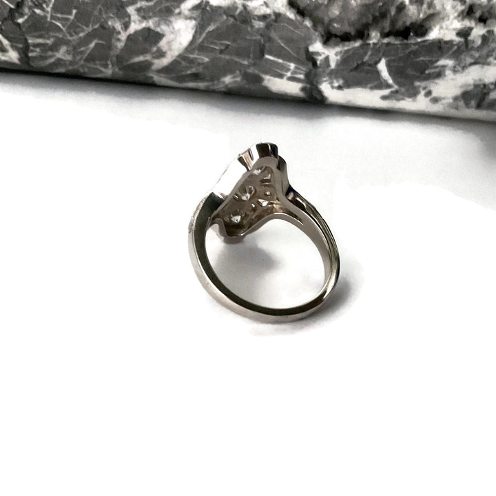 Deco Style Diamond Ring