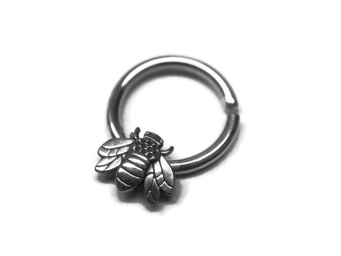 Honey Bee Septum Ring