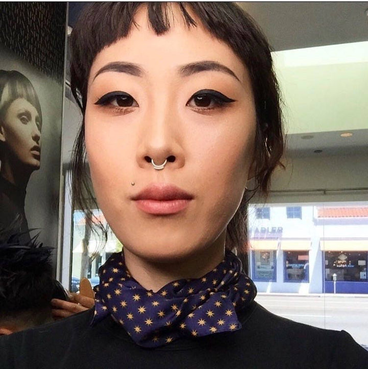 14K White Gold Simple Little Tribal Septum Ring - Nickel free White Gold - Piercing - Nostril - Helix - Rook - Daith - Tragus - Conch