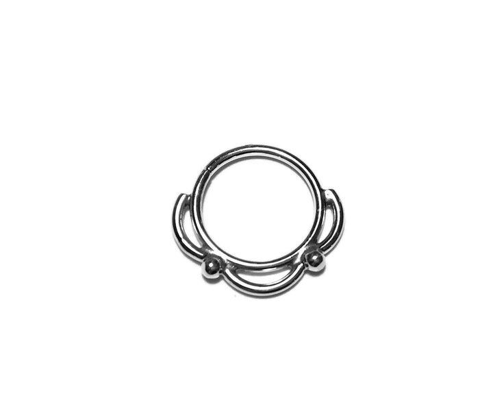 Lacey Sterling Silver Septum Ring