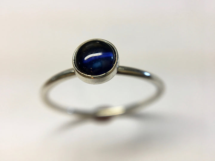 Sapphire Cabochon Ring