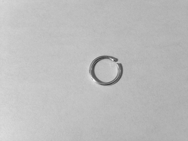 Silver Ring with Stopper